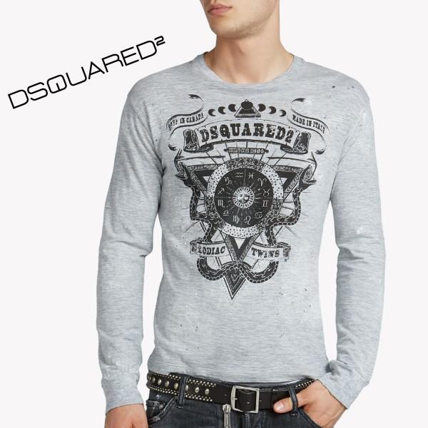 Dsquared2 ディースクエアード メンズ ロングTシャツ S74GD0063 S22146