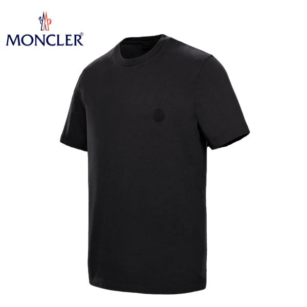 MONCLER T-SHIRT White Black Mens 2021SS モンクレール Tシャツ