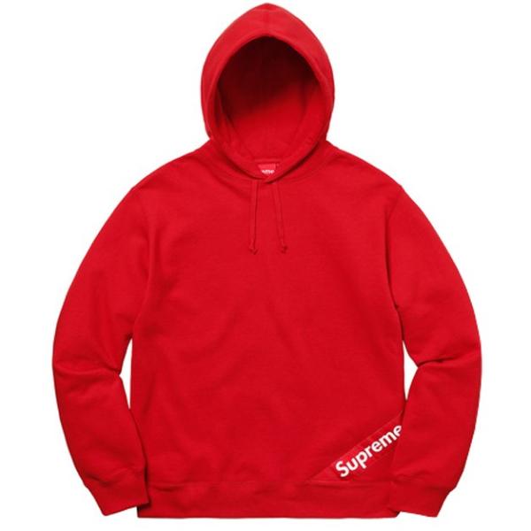 Supreme シュプリーム 2018年春夏 Corner Label Hooded Sweatshirt ...