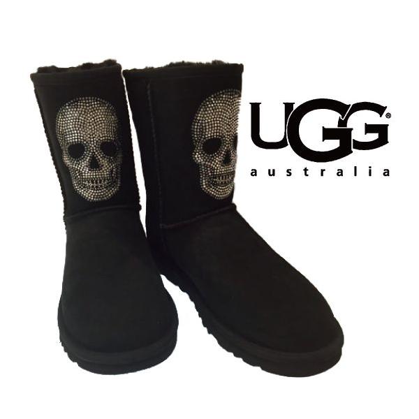 ugg スワロフスキー スカル アグ