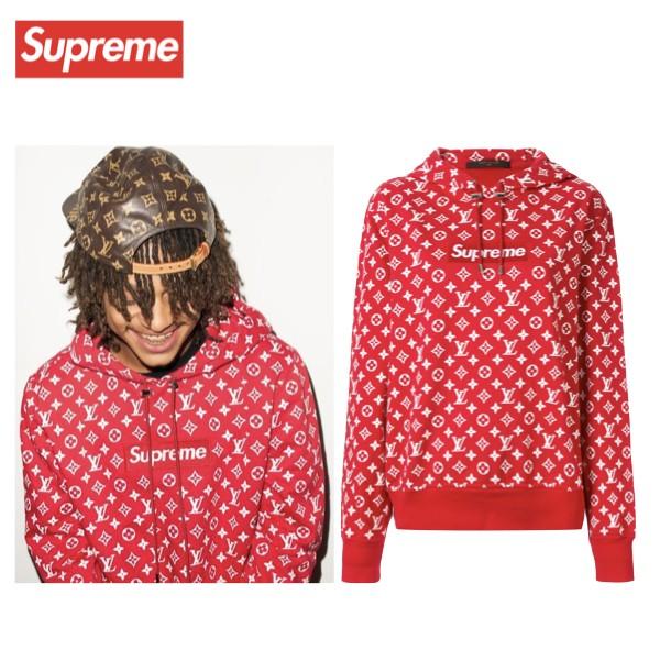 supreme / lv パーカー