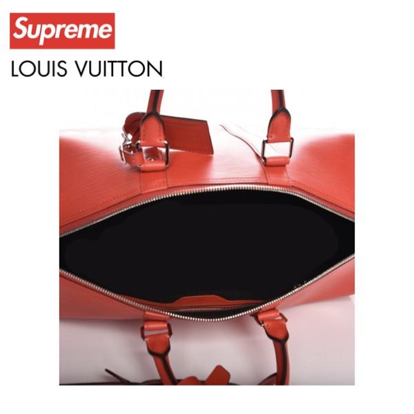 Louis vuitton x supreme keepall bandouliere epi hot sale