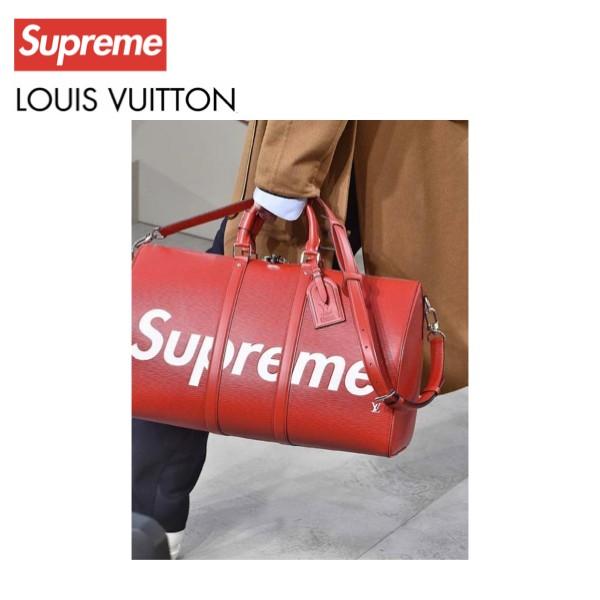 LOUIS VUITTON Supreme keepall キーポル