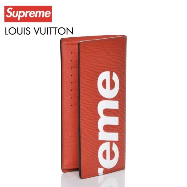 Louis Vuitton x Supreme Brazza Wallet Epi Red ルイ・ヴィトン