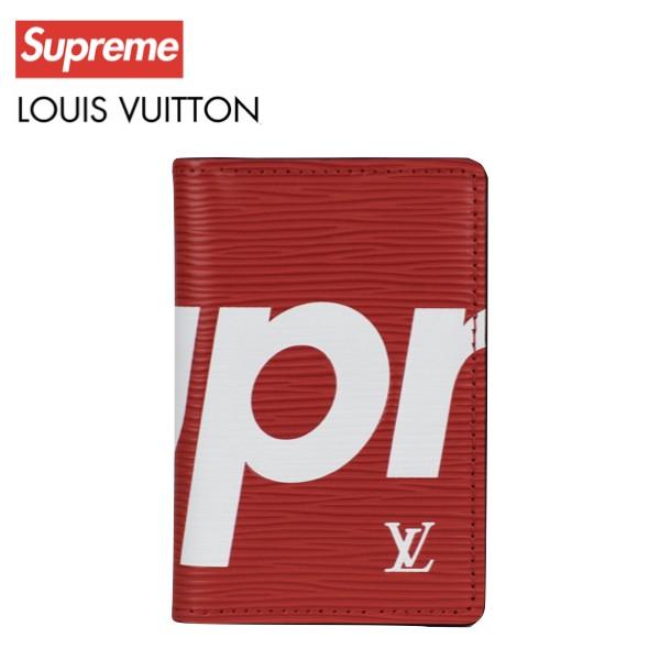 Louis Vuitton x Supreme Pocket Organizer Epi Red ルイ・ヴィトン