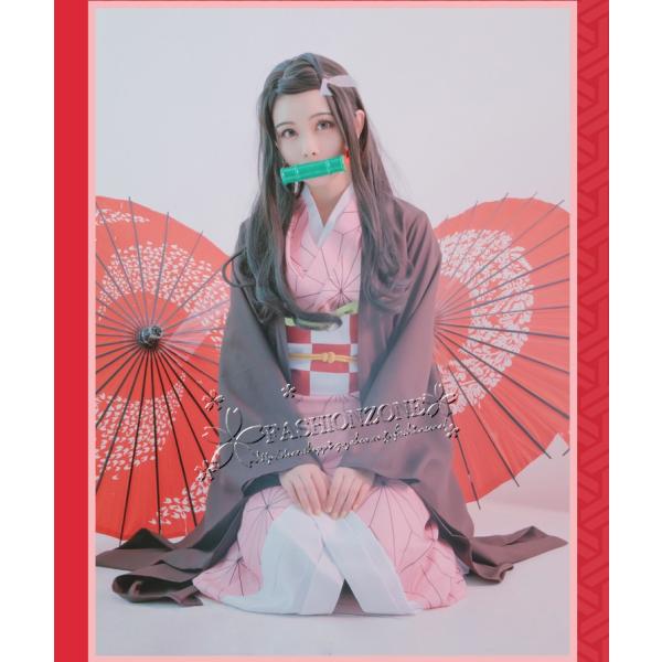 鬼滅の刃　竈門禰豆子　コスプレ 鬼滅の刃 竈門禰豆子 コスプレ衣装