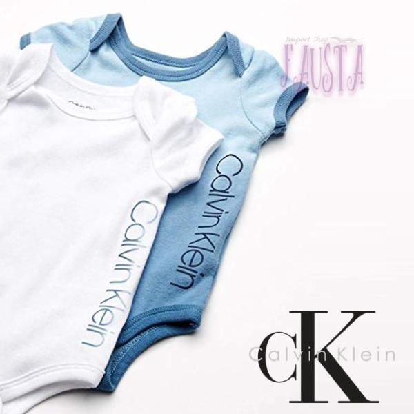 カルバンクライン 半袖ロンパースセット ベビー服 70 Calvin Klein 