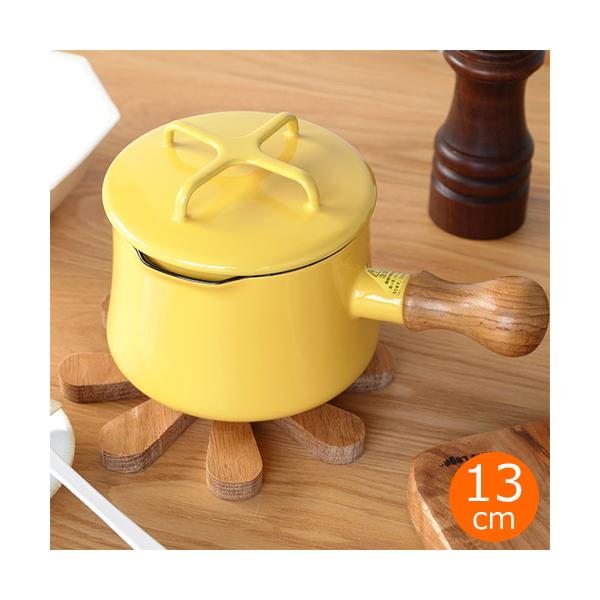 未使用 ダンスク ソースパン 1.07L イエロー 鍋 片手鍋 琺瑯