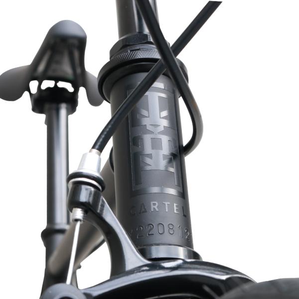 CARTEL BIKES AVENUE MAT BLACK ピストバイク 完成車 カーテルバイク