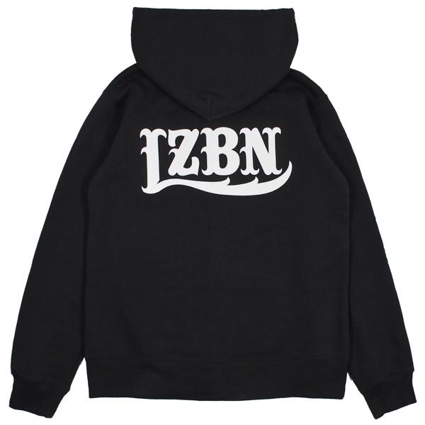大人 可愛い 服  LZBN / LZBN LOGO ZIP-UP HOODIE (BLACK) /【Buyee】 置物