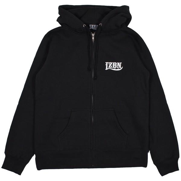 LZBN / LZBN LOGO ZIP-UP HOODIE (BLACK) /【Buyee】