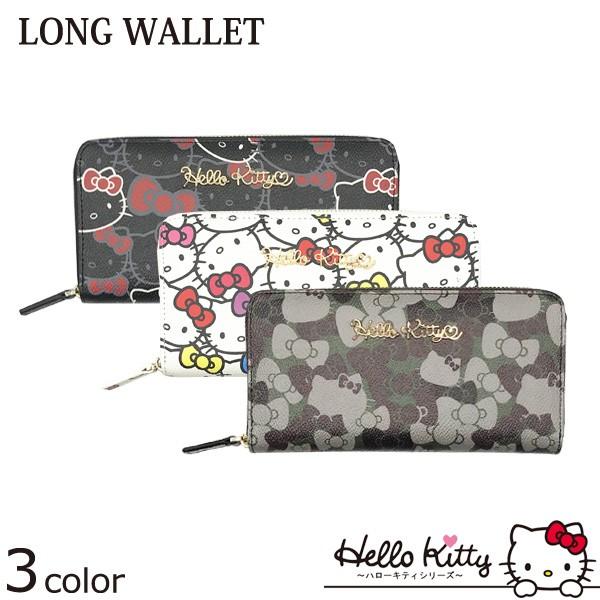 Hello Kitty 長財布 レディース ハローキティ 財布 ラウンド