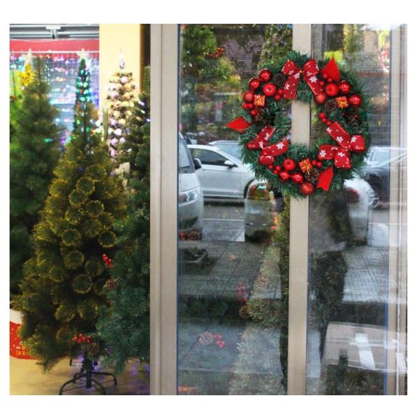 クリスマスリース 2個セット玄関ドア用 Xmasリース おしゃれ