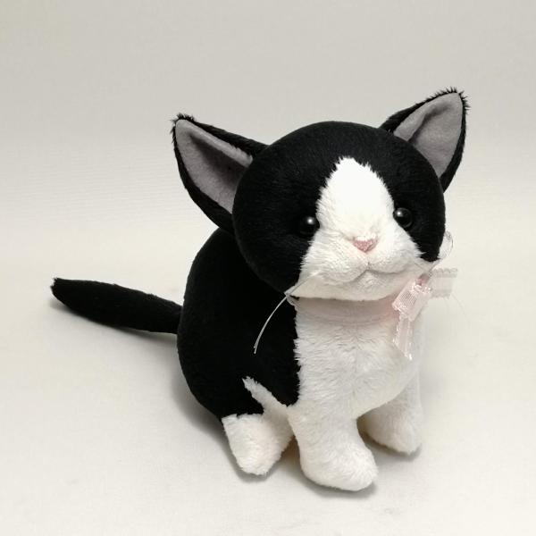 黒猫　ぬいぐるみ　ハンドメイド　作家 黒ねこちゃん🐈‍⬛🐾 #ぬいぐるみ #ハンドメイド #手縫い #黒猫