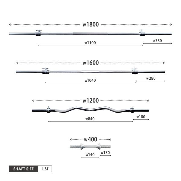 ダンベルシャフト 1本 2.5kg ダンベルプレス ベンチプレス ホームジム