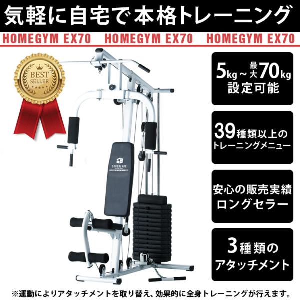 ホームジムEX70 ホームジム トレーニングマシン ファイティングロード 