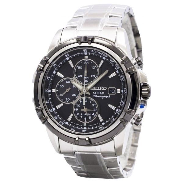 Seiko solar best sale chronograph ssc147