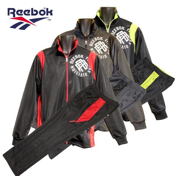 reebok トップ ジャージ 上下 メンズ