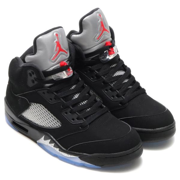 NIKE AIR JORDAN 5 RETRO OG BLACK METALLIC SILVER 845035-003