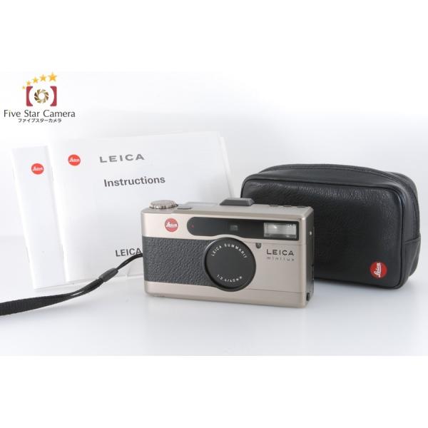 中古】 Leica ライカ minilux ミニルックス ゴールド コンパクトフィルムカメラ /【Buyee】