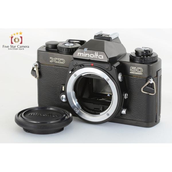 ミノルタ MINOLTA XD 50アニバーサリージャンク一眼レフブラック　レア 中古】Minolta ミノルタ XD 50周年記念モデル /【Buyee】 Buyee