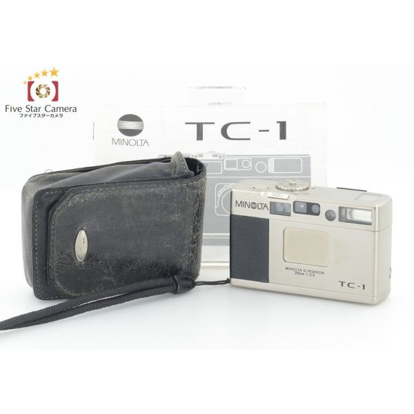 南12条店 MINOLTA ミノルタ TC-1 コンパクトフィルムカメラ 元箱・付属品付