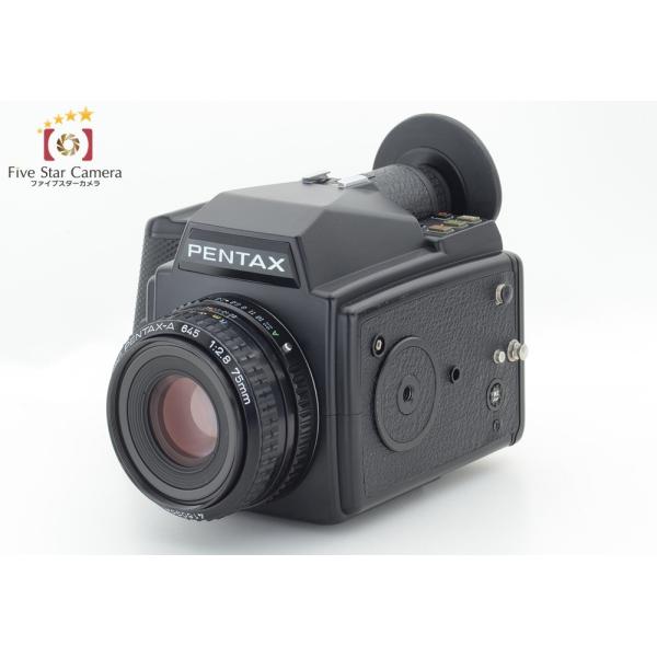 中古】PENTAX ペンタックス 645 中判フィルムカメラ + SMC-A 645 75mm