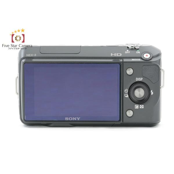 中古】SONY ソニー α NEX-3 ズームレンズキット ブラック /【Buyee