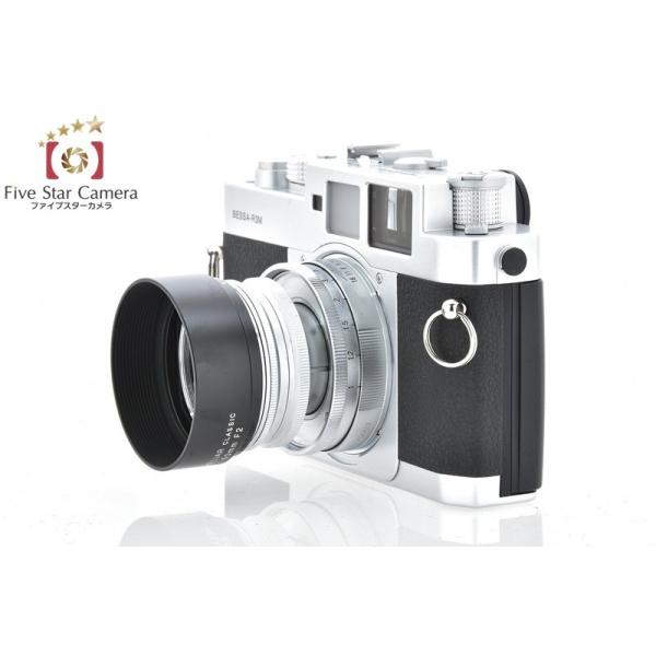 中古】Voigtlander フォクトレンダー BESSA R3M シルバー 250周年記念