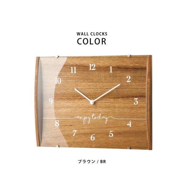 英国 ブランド IN HOUSE 壁掛け時計 40cm ナチュラルウッド ガラス 英国 ブランド IN HOUSE 壁掛け時計 40cm ナチュラルウッド