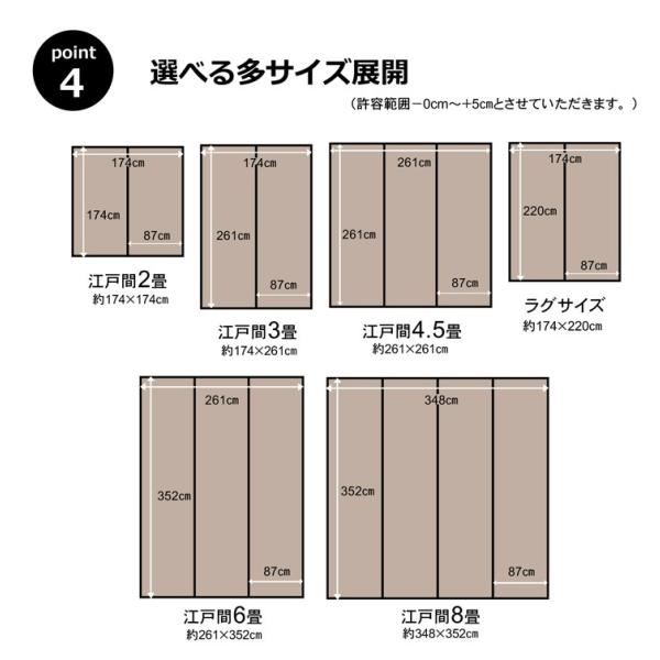 カーペット ラグ 洗える 国産 い草 風 PPカーペット 江戸間6畳 261×352 長方形 おしゃれ レジャーシート いぐさ イグサ  /【Buyee】 Buyee - Japanese Proxy Service | Buy from Japan!