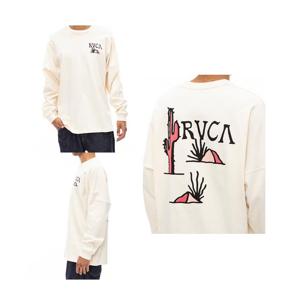 RVCA ロンT メンズ ルーカ 長袖 ロゴ Tシャツ レディース S M L XL