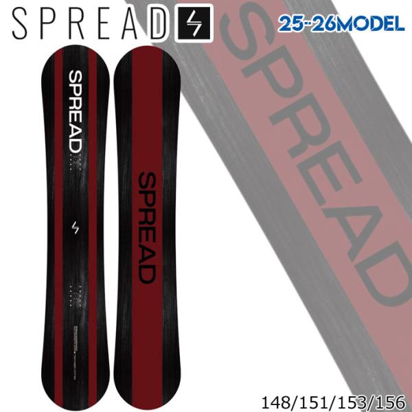 PV動画予約25-26 SPREAD スノーボードLTA-F エルティーエーエフ