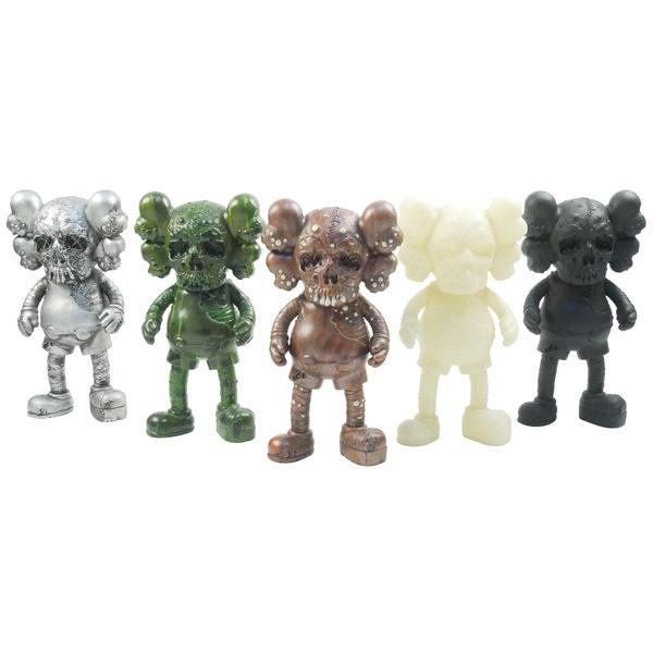 カウズ KAWS ×MEDICOM TOY COMPANION PUSHEAD VERSION パスヘッド 5体セット マルチ Size【フリー】  【中古品-ほぼ新品】【中古】 /【Buyee】