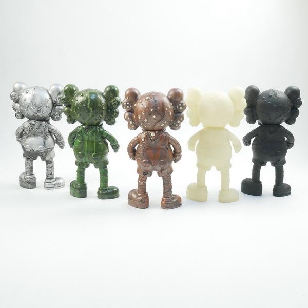 カウズ KAWS ×MEDICOM TOY COMPANION PUSHEAD VERSION パスヘッド 5体セット マルチ Size【フリー】  【中古品-ほぼ新品】【中古】 /【Buyee】