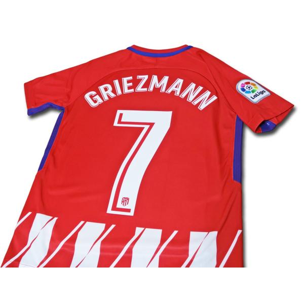 ナイキ アトレティコマドリード ユニフォーム グリーズマン #7 SN187 アトレチコマドリード 25-26 ホーム 半袖 ユニフォーム No.7