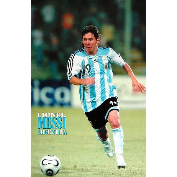 メッシ(アルゼンチン代表/ワールドカップ2006)ポスター /【Buyee