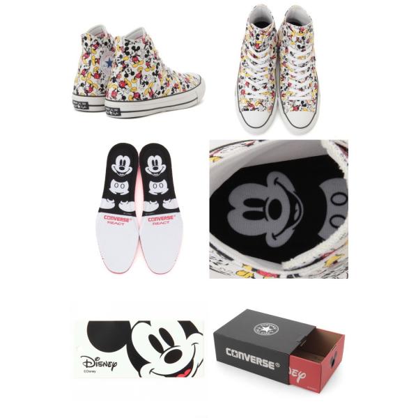 新品コンバースALL STAR 100Mickey Mouse CONVERSE 楽天市場】CONVERSE ALL STAR 100 MICKEY MOUSE PT HI