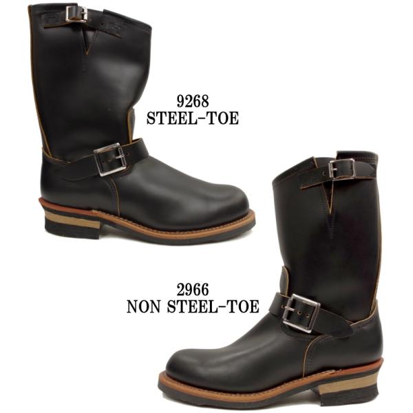 レッドウィング エンジニアブーツ RED WING 2966 Black Klondike