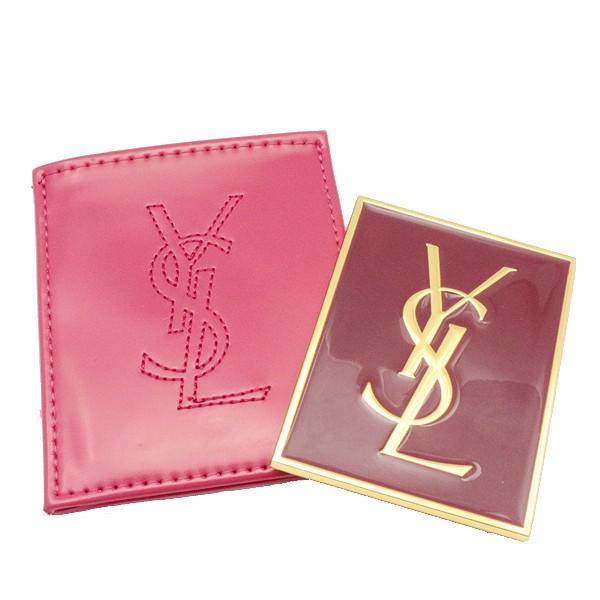 イヴサンローラン ノベルティ ミラー YVES SAINT LAURENT ハンドミラー コンパクトミラー 手鏡 ゴールド ピンク ノベルティ 限定  /【Buyee】