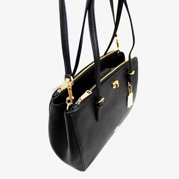 コーチ ブラック ボストンバッグ コーチ COACH 55679 ターンロック キャリ−オール29 ブラック
