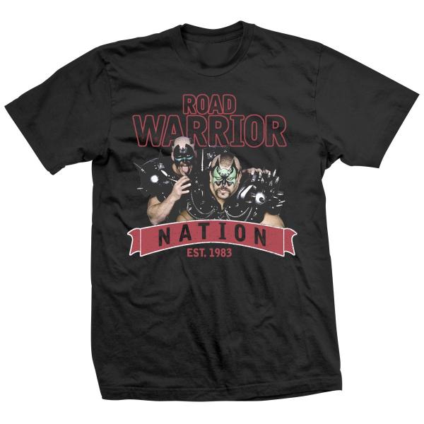暴走戦士 ロード・ウォリアーズ Tシャツ「THE ROAD WARRIORS