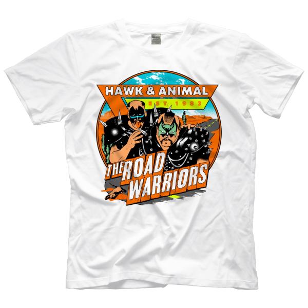 暴走戦士” ロード・ウォリアーズ Tシャツ「THE ROAD WARRIORS