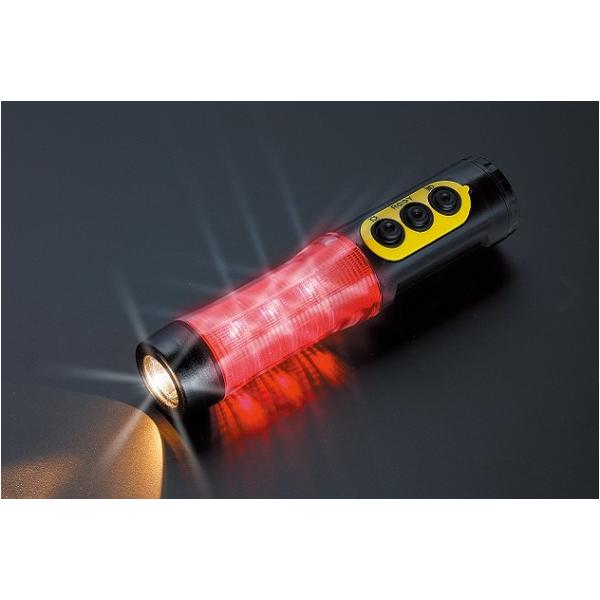 LED非常信号灯 ハンディミニ2色灯 赤色 黄色 切替タイプ ライト