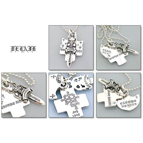 クロムハーツ Chrome Hearts ネックレス 3 trinkets スリート
