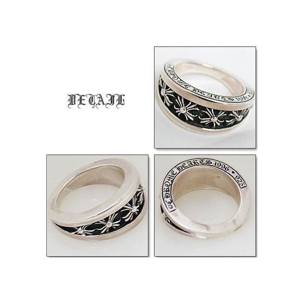 クロムハーツ Chrome Hearts リング ナローVバンドリング CH