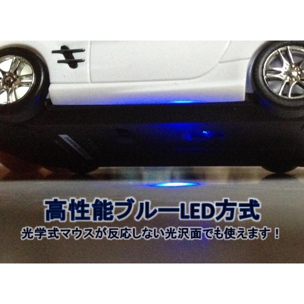 車型マウス ワイヤレスカーマウス ミニクーパーS ブルー 青 ユニオン
