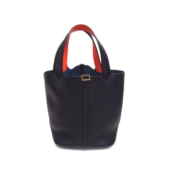 ❤お得なお品❤ピコタンロックMMエクラ ブルーインディゴ Ｇ金具 エルメス Ｘ刻 HERMES エルメス ピコタンロックエクラMM ブルーインディゴ