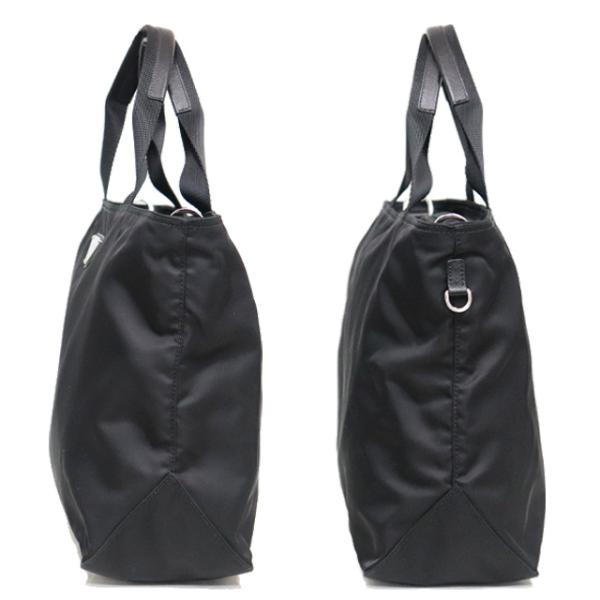 プラダ PRADA トートバッグ ナイロン ショルダーバッグ 黒 ブラック