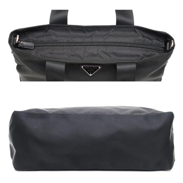 プラダ PRADA トートバッグ ナイロン ショルダーバッグ 黒 ブラック